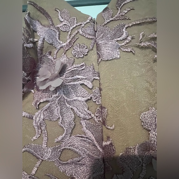 Dress the Population Audrey Embroidered Fit & Flare Dress - Picture 7 of 9